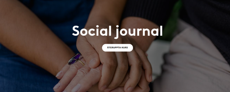 Skärmbild från uppdrag: Social dokumentation – från påbörjat manus till interaktiv e-learning